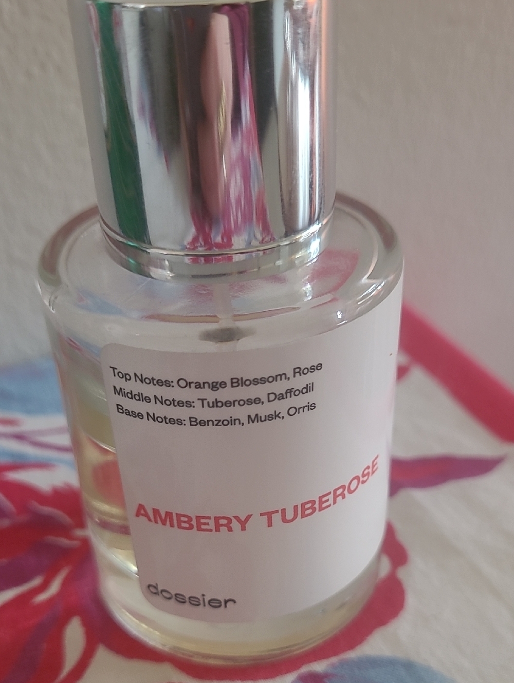 1.7oz Amber Tuberose Perfume